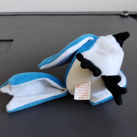 ✓Ty Beanie Baby - ROCKET the Blue Jay Bird - Picture 8 of 16